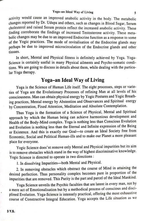 The Yoga Science for Everyone (KSG 270)